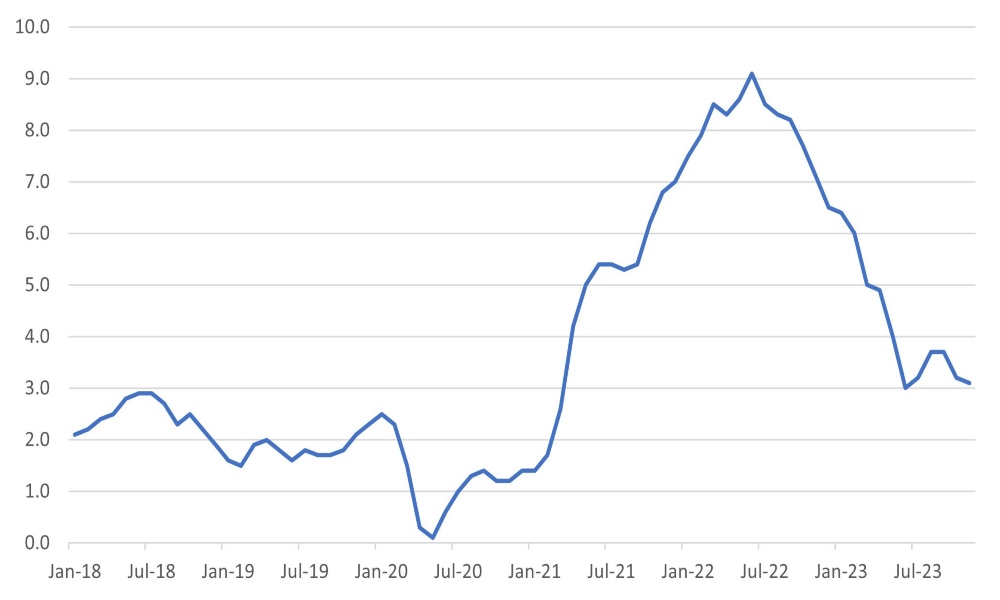 US Inflation is down but not out