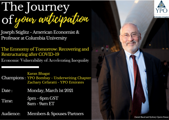 Joseph Stiglitz - Webinar 2021